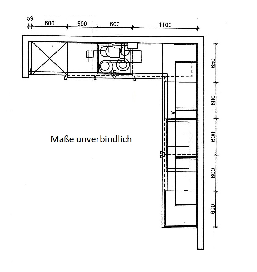 Einbauküche Roma / Bali Weitere 