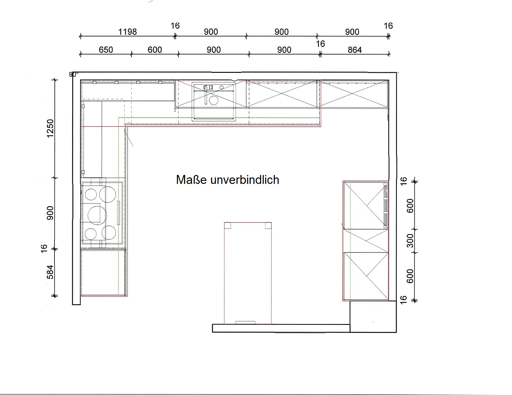 Einbauküche Felde Weitere 